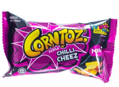 Corntoz Mini Chili Cheez Family Pack 8 x 30 pcs x 15g